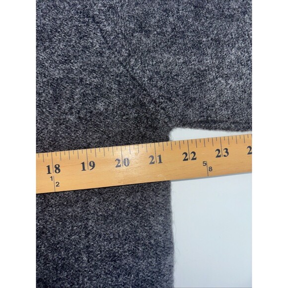 HERMAN GEIST Jacket Gray Wool PL Boiled Wool Double Breasted Sweater Women’s - Picture 4 of 7